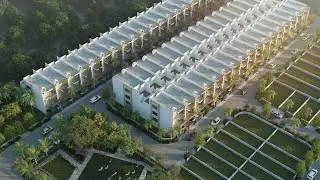 Animated 3D Walkthrough : #Animation of Residential Township | #ArchViz | #Photorealistic #rendering