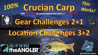 Обновлены задания по ловле карася на снасти Crucian Carp Gear Challenge 2 и 1+ Location Challenge 3 и 2 после 18 июня 2024 г. COTW: Angler