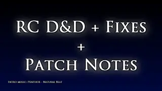 RSUpdate: RC D&D + Fixes, Patch Notes [15th Sept 2014]