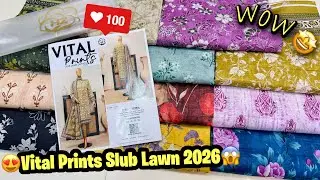 Vital Prints By HZ Textile | HZ Textile New Collection 2026 | HZ Textile Wholesale