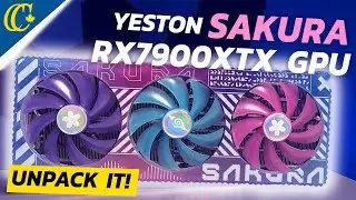 WAIFU BUFF  - YESTON SAKURA 7900XTX | UNPACK IT!