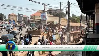 Reprise des déguerpissement des encombrants physiques des rues de la capitale