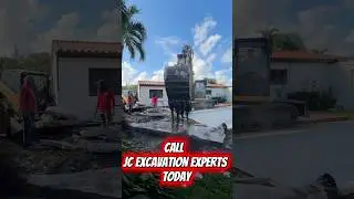 Pool demolition 🔥#shorts #demolition #contractor