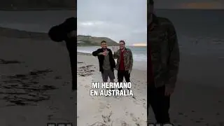 Mi hermano en AUSTRALIA #shorts