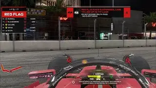 First ever Red Flag on the F1 23 Game