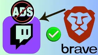 Как заблокировать рекламу Twitch в браузере Brave!