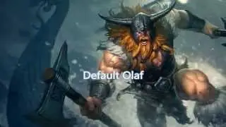 All Olaf Skins Patch 5.4 - League of Legends