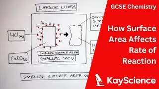 Химия для экзамена GCSE — Как площадь поверхности влияет на скорость реакции