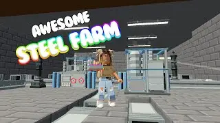 How to make auto steel farm in Roblox Island