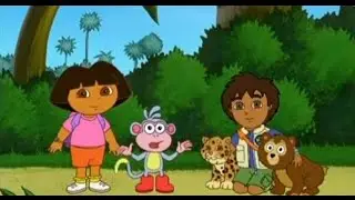 Dora buji and cartoon friends coloring book 