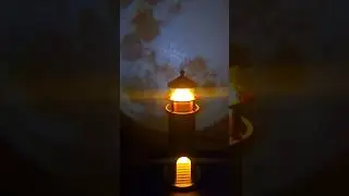 Lighthouse Moon Lamp review #tiktokshop #lighthouse #shopping