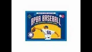 APBA Baseball C&D (Full Game)