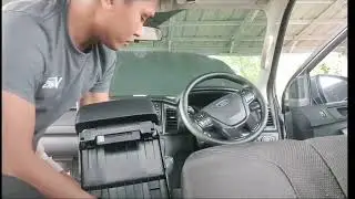 Ford Ranger 2017 remove dashboard/evaporator aircon service 