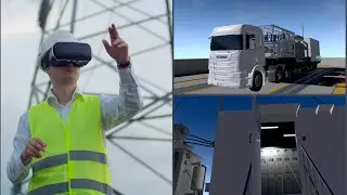Разработка приложений виртуальной реальности VR –  Мобильная электроподстанция