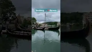 Тёнсберг🇳🇴: Здесь строят копии лодок викингов/ Vikingship under construction⚒️
