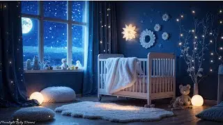 Baby Sleep Lullaby 🌙 Soft Piano for Peaceful Dreams
