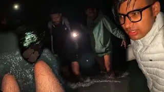 Raat Ko Nadi Mein Phass Gaye 😭 Rescue Operation Karna Padha