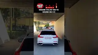 Volvo V90 T8 Polestar Edition &ndash; Exhaust Roar and Tuning Madness! #volvo #v90 #t8 #polestar #volvov90