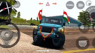 Navy blue Modified mahindra thar😈cars game:Indian thar(Gadi Wala Game)Cars Game   Android GamePlay?