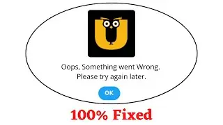 Fix Ullu Oops Something Went Wrong Error. Please Try Again Later Problem Error Solved
