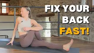 Gentle Yoga for a Happy Back | Release Tension & Build Strength | All Levels