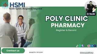 Pharmacy in polyclinic | HSMI By Dr Nadir