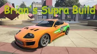 GTA5 How To Build Brian's Fast And Furious Toyota Supra (Dinka Jester Classic Customization)