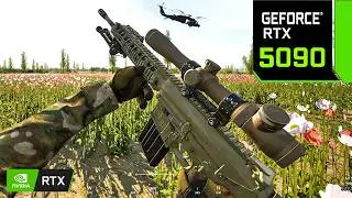 Squad : RTX 5090 32GB + AMD Ryzen 7 9800X3D ( 4K Maximum Settings DLSS ON )