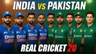 IND vs PAK Full Match 🔥 जो सोचा नहीं था वही हुआ | Real Cricket 20