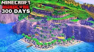 I Survived 300 days in REAL Hardcore Minecraft [FULL MOVIE]