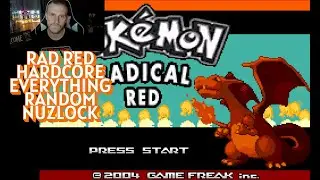 Ooowee its Pokemon Radical Red Hardcore Nuzlock EVERYTHING RANDOM (Run 12 part 2)