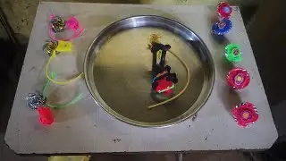 Metal blade vs plastic gen Beyblade battle #beybladeburst #beyblade