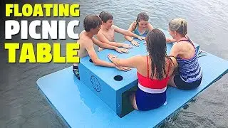 Floating Picnic Table | You Can Use in a Lake or a Pool