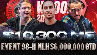 $10K ME NLH WCOOP 2023 98-H Lena900 | Grozzorg | ILS007 | Jamil11  Final Table Cards-Up Poker Replay