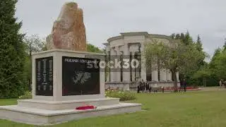 Welsh National War Memorial And Falklands War Memorial, Alexandra Gardens, Cardiff, Wales, UK 2