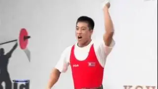 KIM Myong Hyok 2j 185 kg cat. 69 World Weightlifting Championship 2013