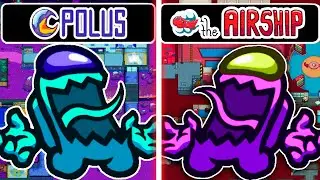 Among Us Hide N Seek (Polus Map & Airship Map) - Hider Gameplay - Seeker Gameplay - No Commentary