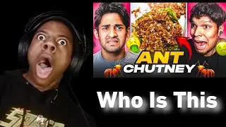 WORST INDIAN STREET FOODS WITH @Mythpat FT ANT CHUTNEY! Ishowspeed Reaction