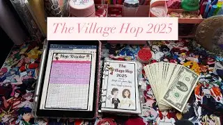 The Village Hop 2025 | Catching Up $48 #savingchallenges #cashstuffing