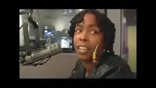 KHIA AT THE RADIO STATION AND MEETS BUSHWICK BILL AT THE RADIO STATION W/ P.WEEZY
