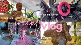 Еженедельный видеоблог♡ Исследование Роли, переделка автомобиля, веганская еда, поделки своими ру...