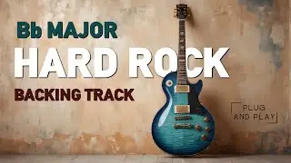 Bb Major Hard Rock Backing Track