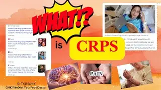 What is CRPS-Understanding the Condition Behind Chronic Hand Pain || GHK RiteDiet by Dr Tejji Sarna 