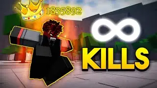 How to get INFINITE KILLSTREAK in The Strongest Battlegrounds