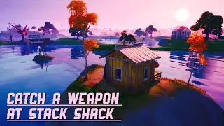 HOW TO DO &ldquo;CATCH A WEAPON AT STACK SHACK &ldquo;CHALLENGE(Fortnite Battle Royale Week 6 Challenge)