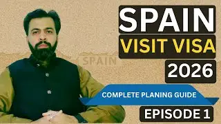 Spain Visit Visa 2026 &ndash; Episode 1 | Complete Planning & Basics for Schengen Visa (Urdu + Hindi)