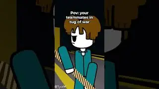 Tug Of War be like 😭 #shorts #roblox #animation #inkgame