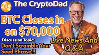 🚀 Главные события Bitcoin 2024 в Нэшвилле и новые кошельки Ledger! 💼 | Вопросы и ответы CryptoDad в прямом эфире