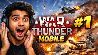 WAR THUNDER MOBILE #1 😱 | Realistic Planes & Tanks Gameplay 🔥