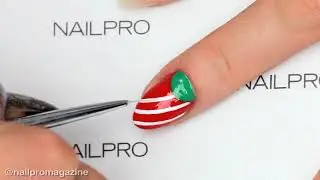 Christmas Moonicure Using Young Nails Mission Control